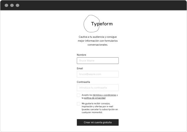 How to create a typeform